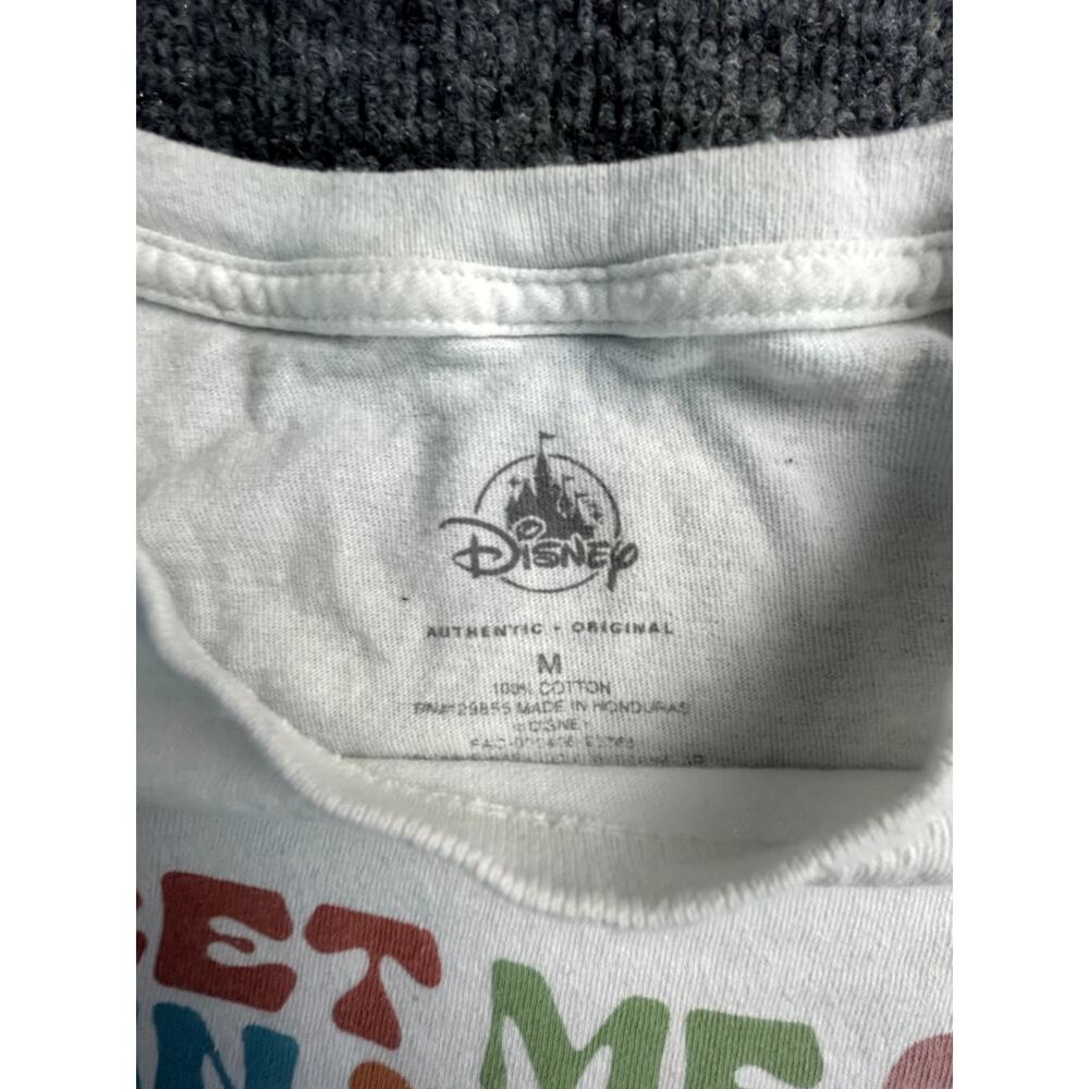 Disney Mickey & Minnie Meet Me On Main Street ShirtMedium Wht Walt Disney World - Picture 6 of 8